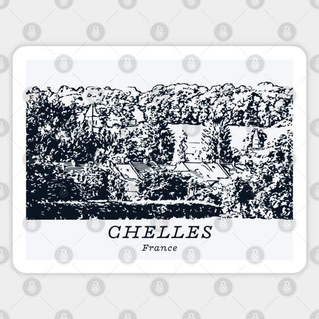 Chelles - France Sticker by Lakeric